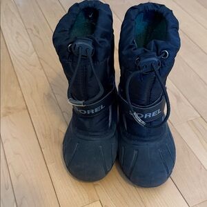 Sorel Kids Black Snow Boots
